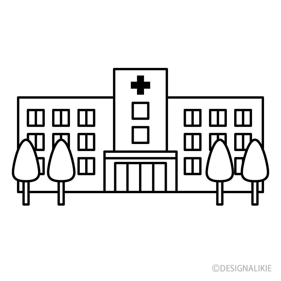 Hospital Black and White