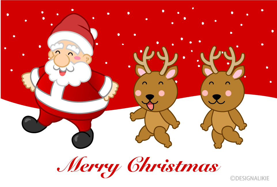 Santa to march Christmas Card