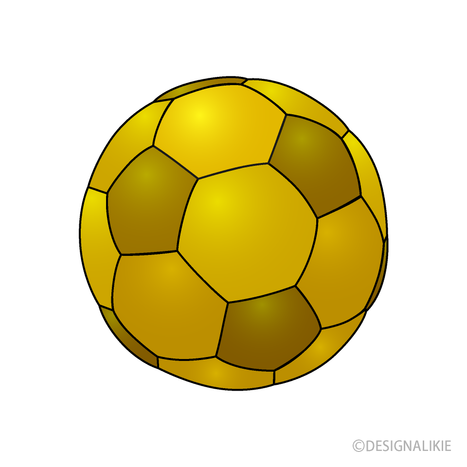 Gold Soccer Ball