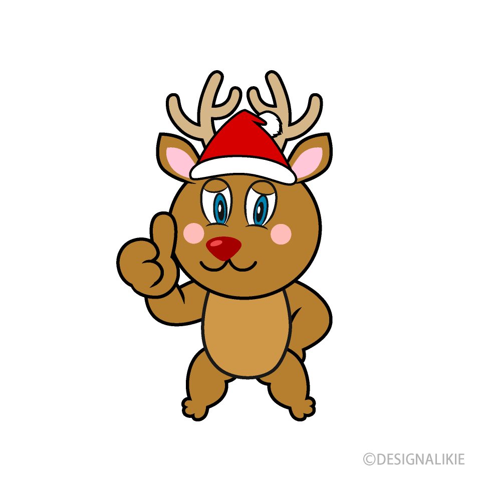 Thumbs up Reindeer