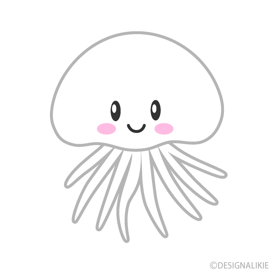 Cute White Jellyfish