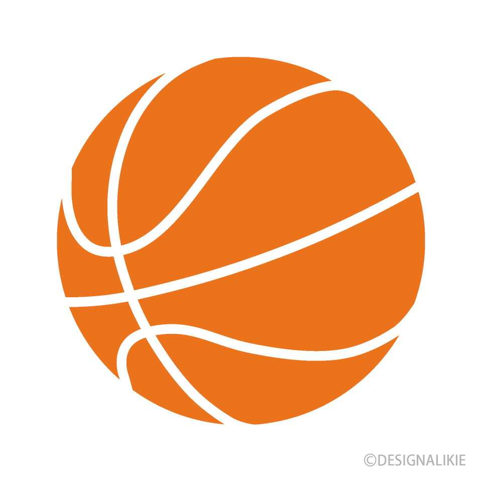 Basketball Orange Silhouette