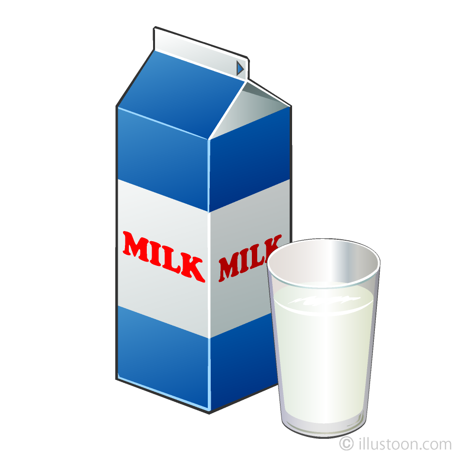 Milk Pack and Glass