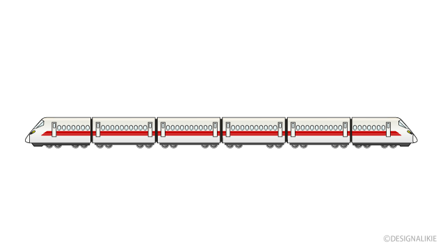 Tren colorido simple
