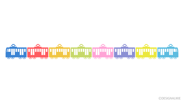 Colorful Train 6-Car