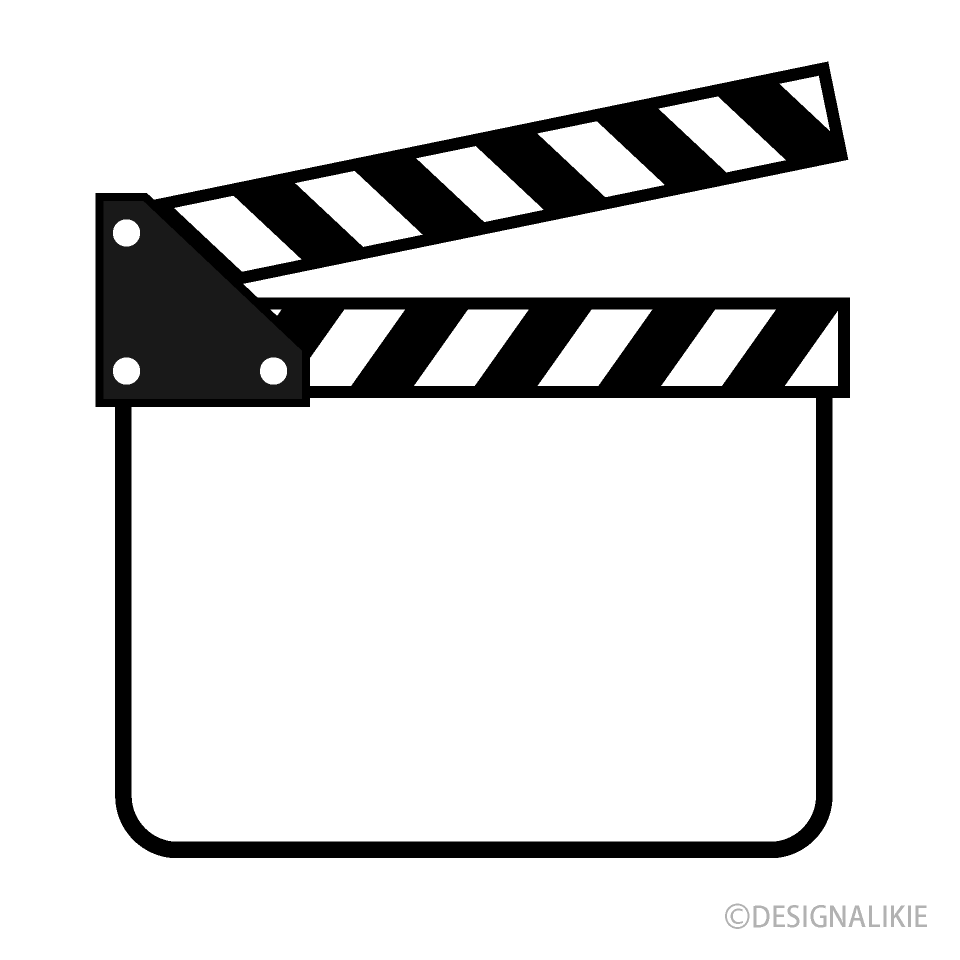 White Clapperboard