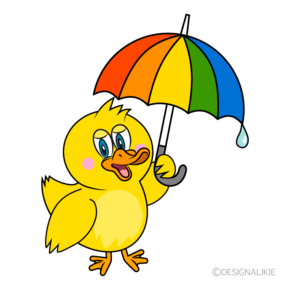 Duck with Umbrella