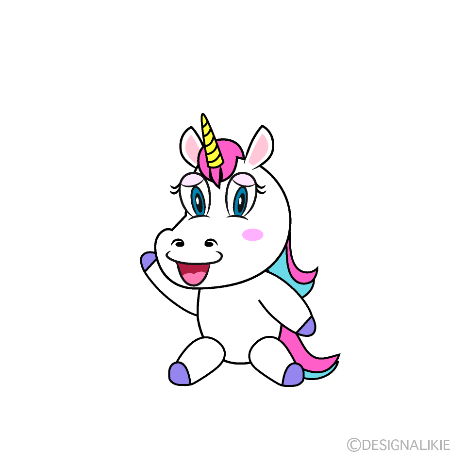 Sitting Unicorn