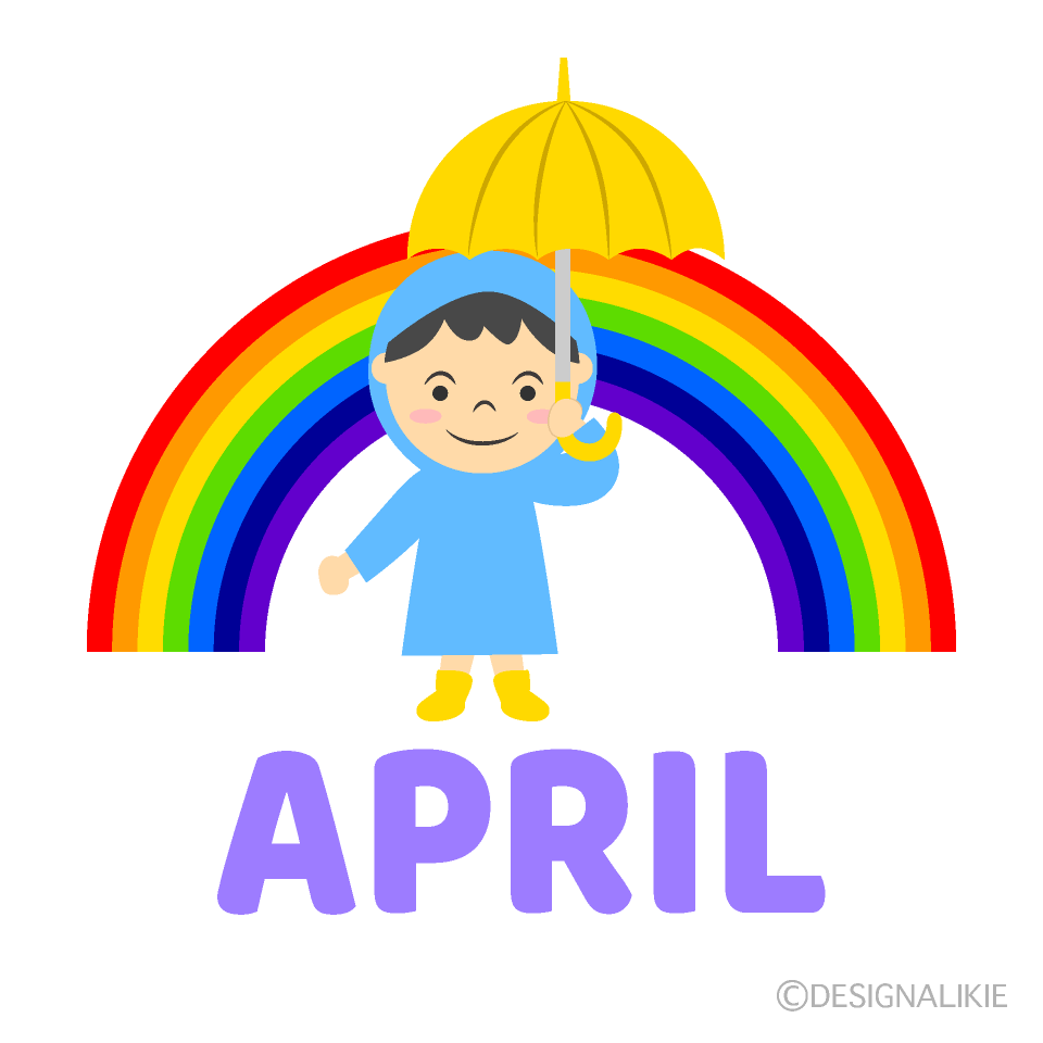 Rainbow and Boy April