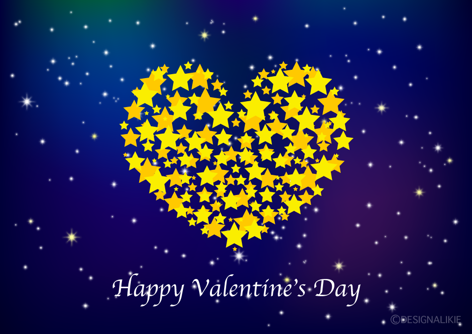 Stars in Space Valentine's Day