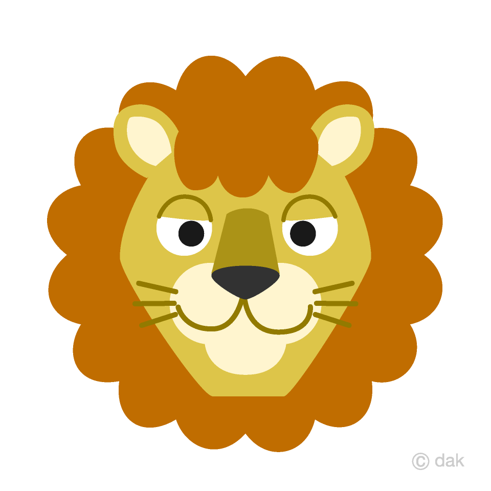 Friendly Lion Face