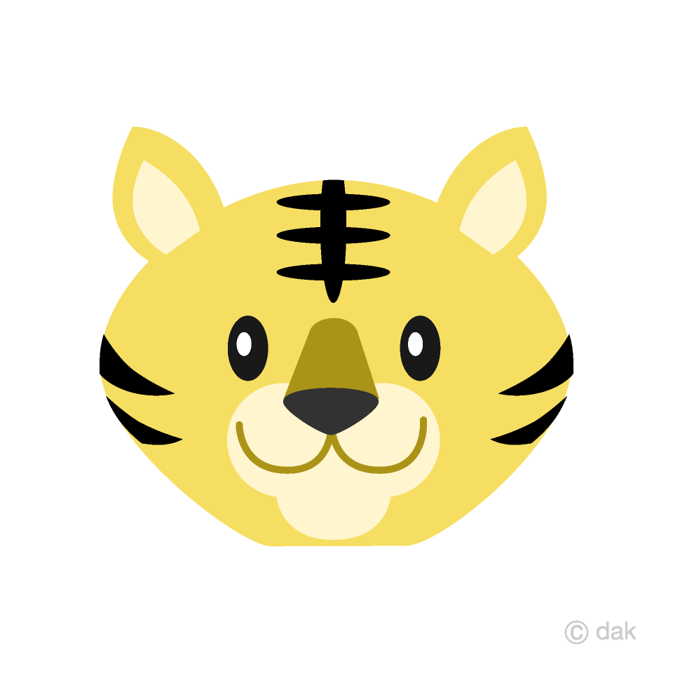 Simple Tiger Face