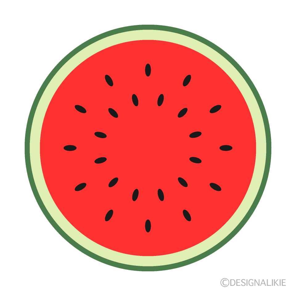 Sliced Watermelon