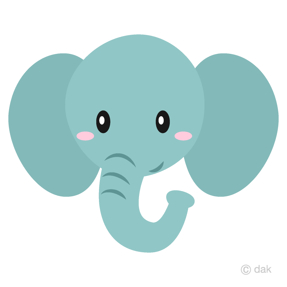 Simple Elephant Face