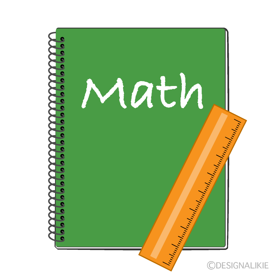 Ruler and Math Notebook