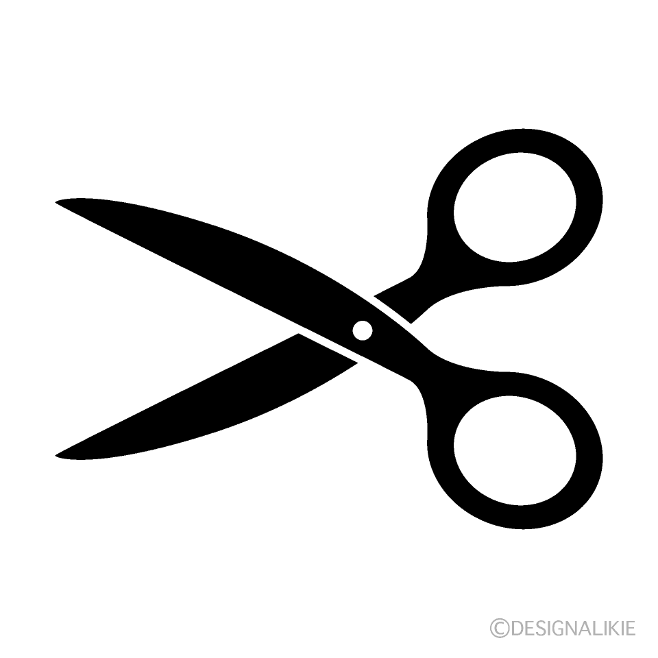 Cut Scissors Silhouette