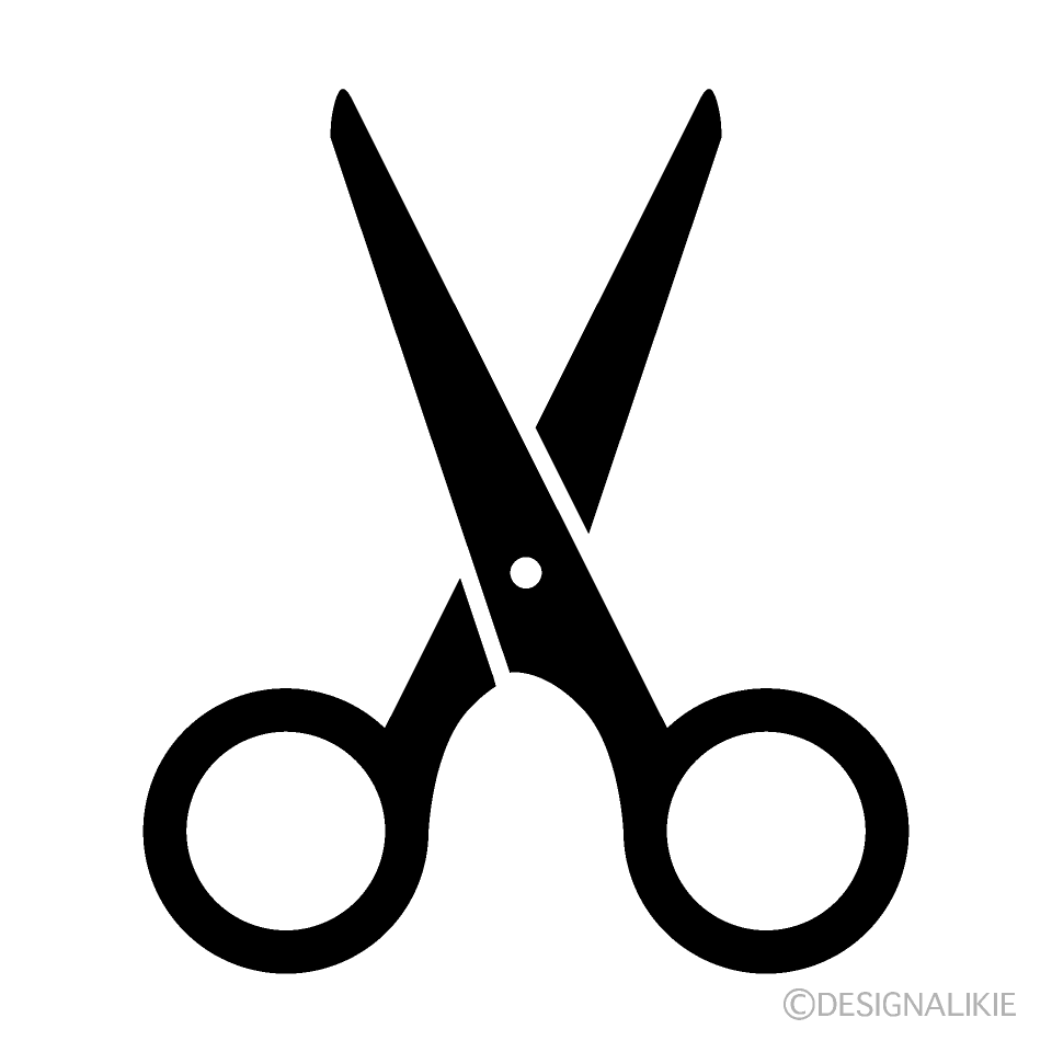 Small Scissors Silhouette