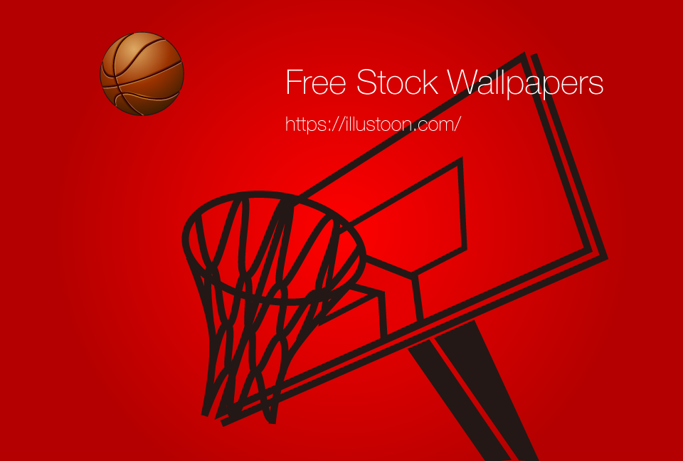 Fondo de pantalla de la portería de baloncesto