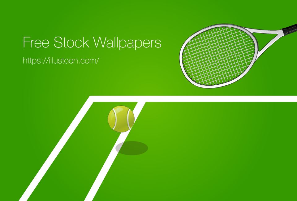 Fondo de pantalla de golpear pelota con raqueta de tenis