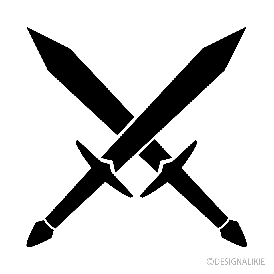 Cross Sword Silhouette