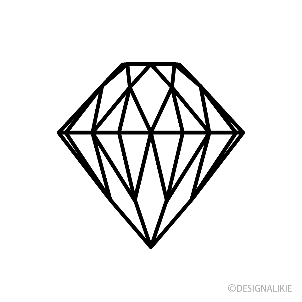 Diamond Black and White