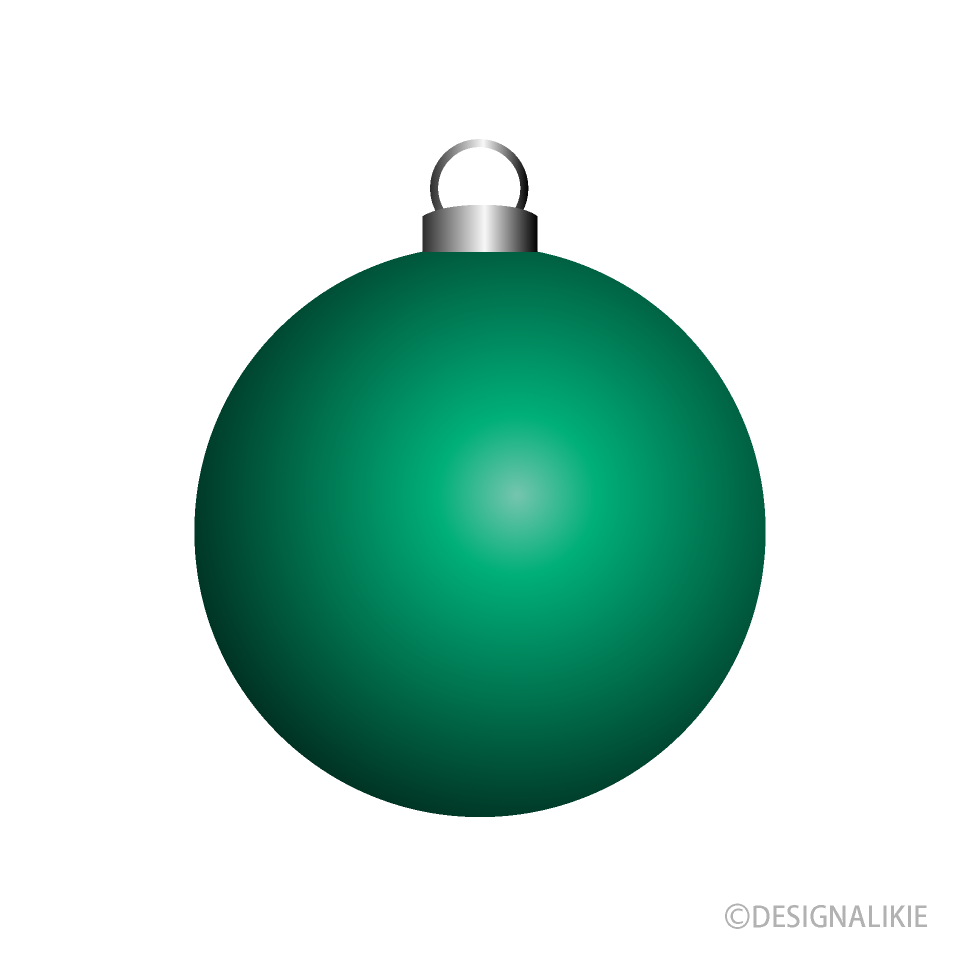 Green Christmas Ornament