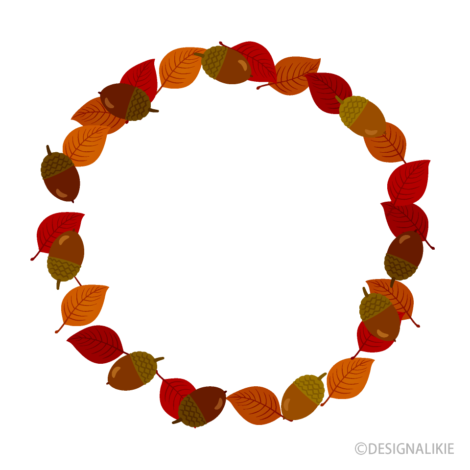 Fallen Leaves Wreath