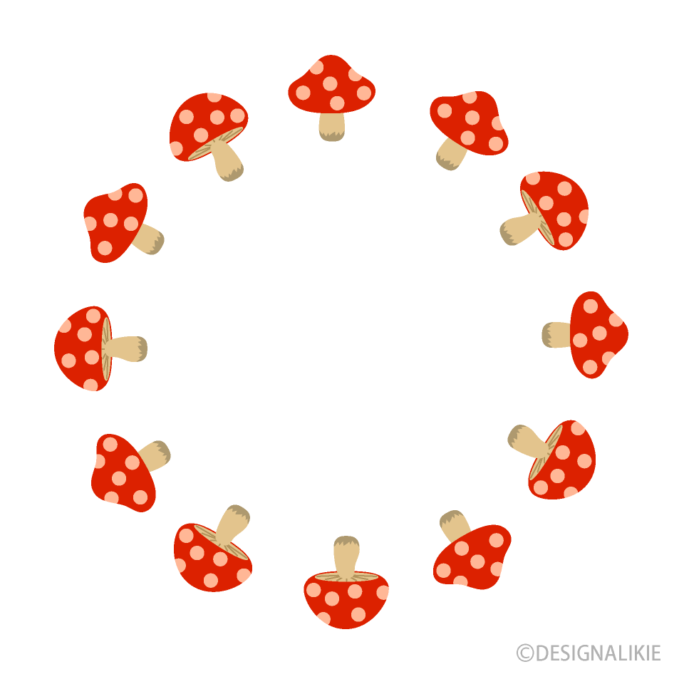 Mushroom Wreath