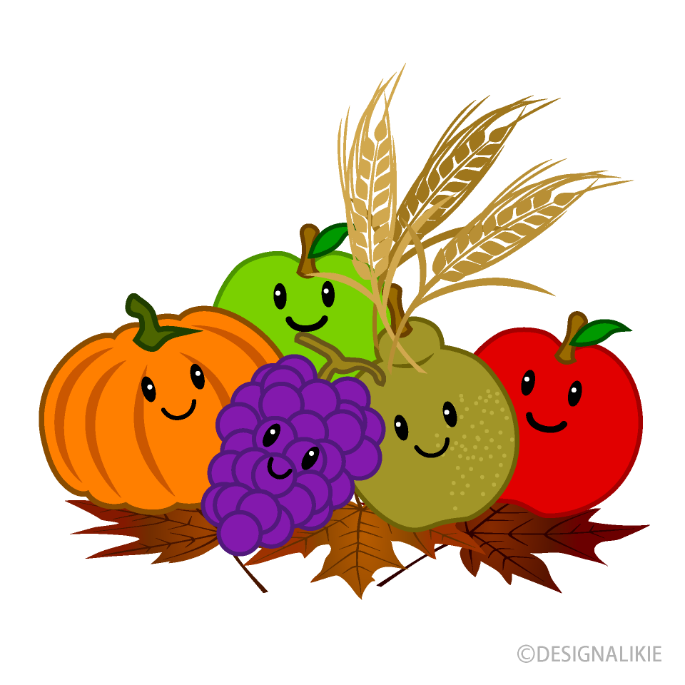 Cute Fruits Thanksgiving