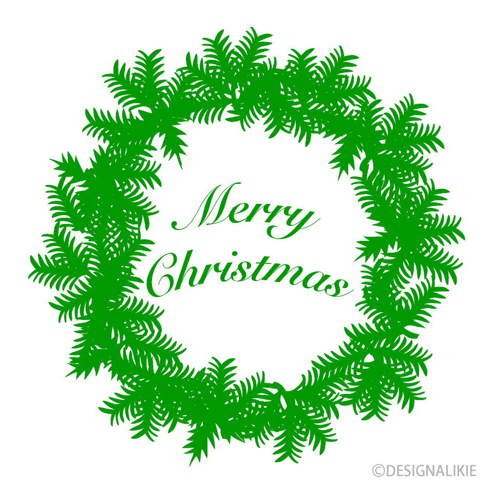 Green Christmas Wreath