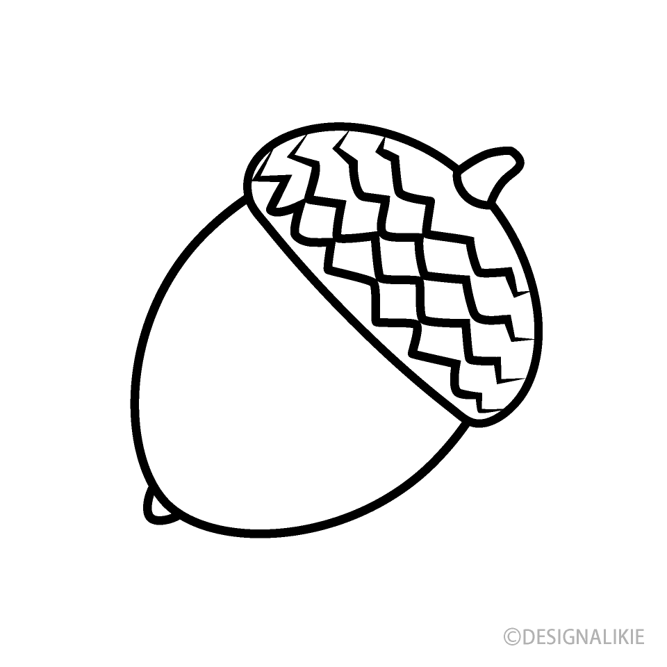 Acorn Black and White