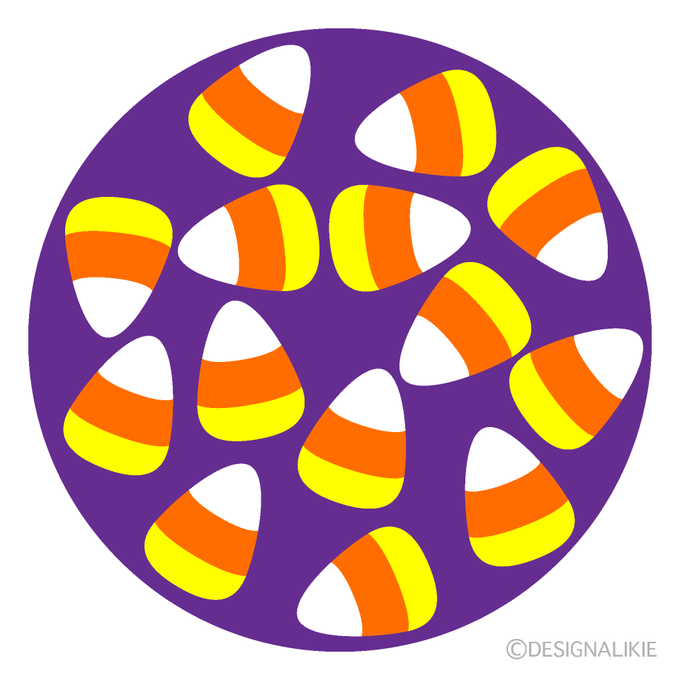 Candy Corn Circle