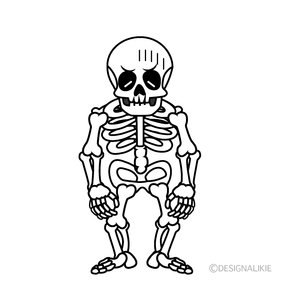 Depressed Skeleton