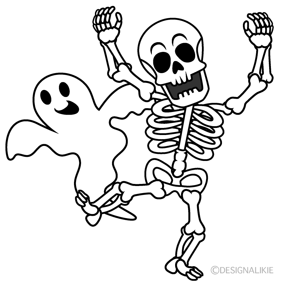 Skeleton and Ghost