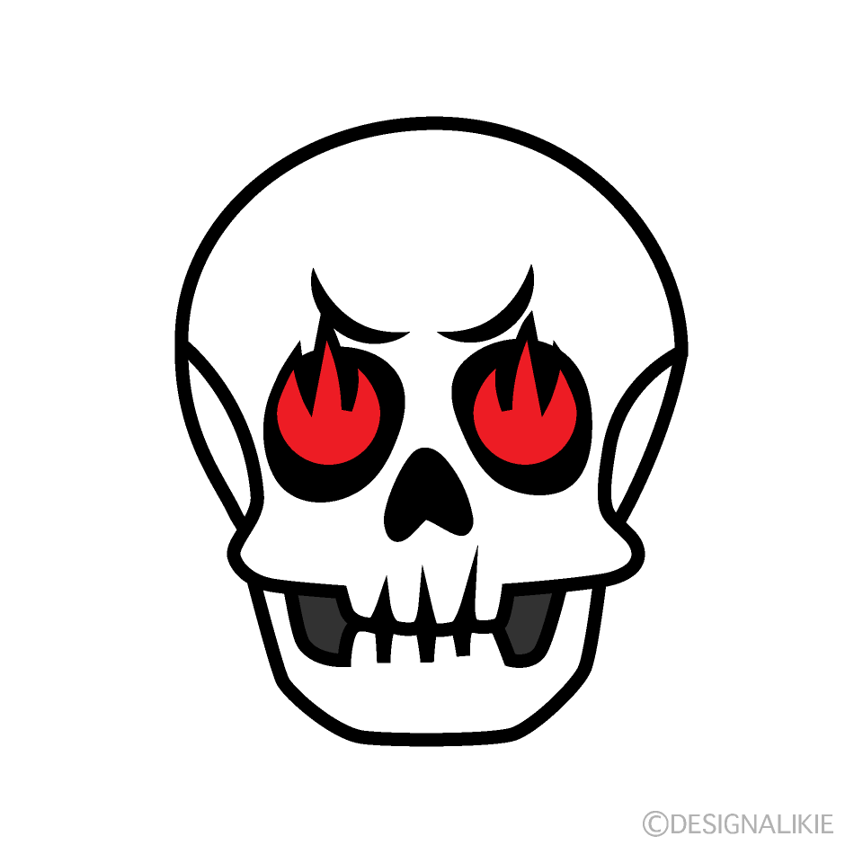 Burning Skull