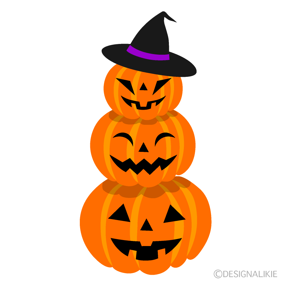 3 Halloween Pumpkins