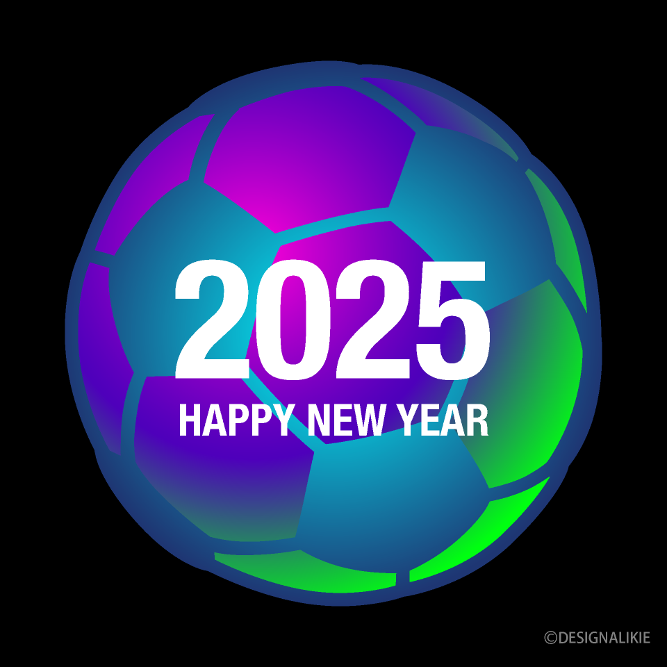 Soccer Happy New Year 2024