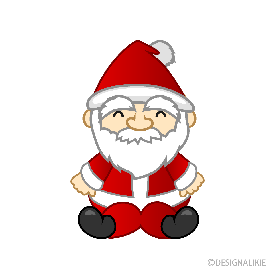 Smiling Mini Santa