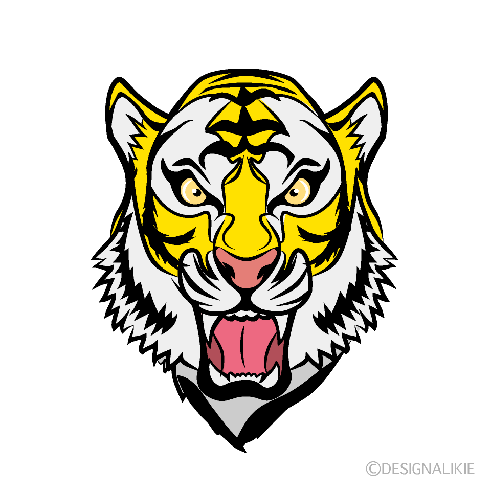 Barking Yellow Tiger Face