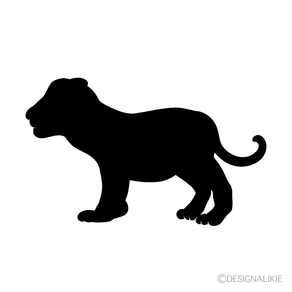 Child Tiger Silhouette