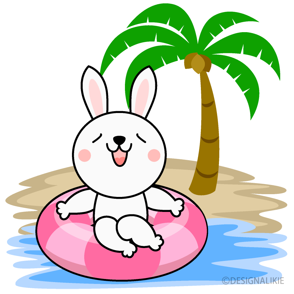 Rabbit on the Beach