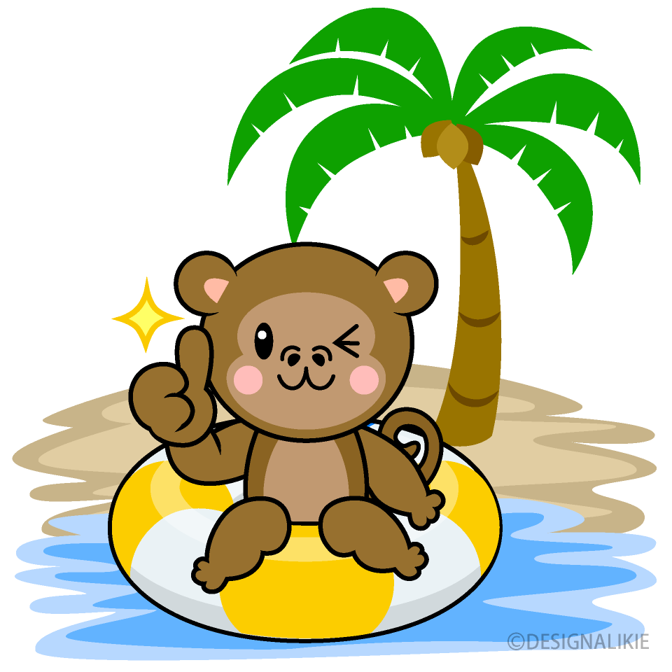 Monkey on the Beach