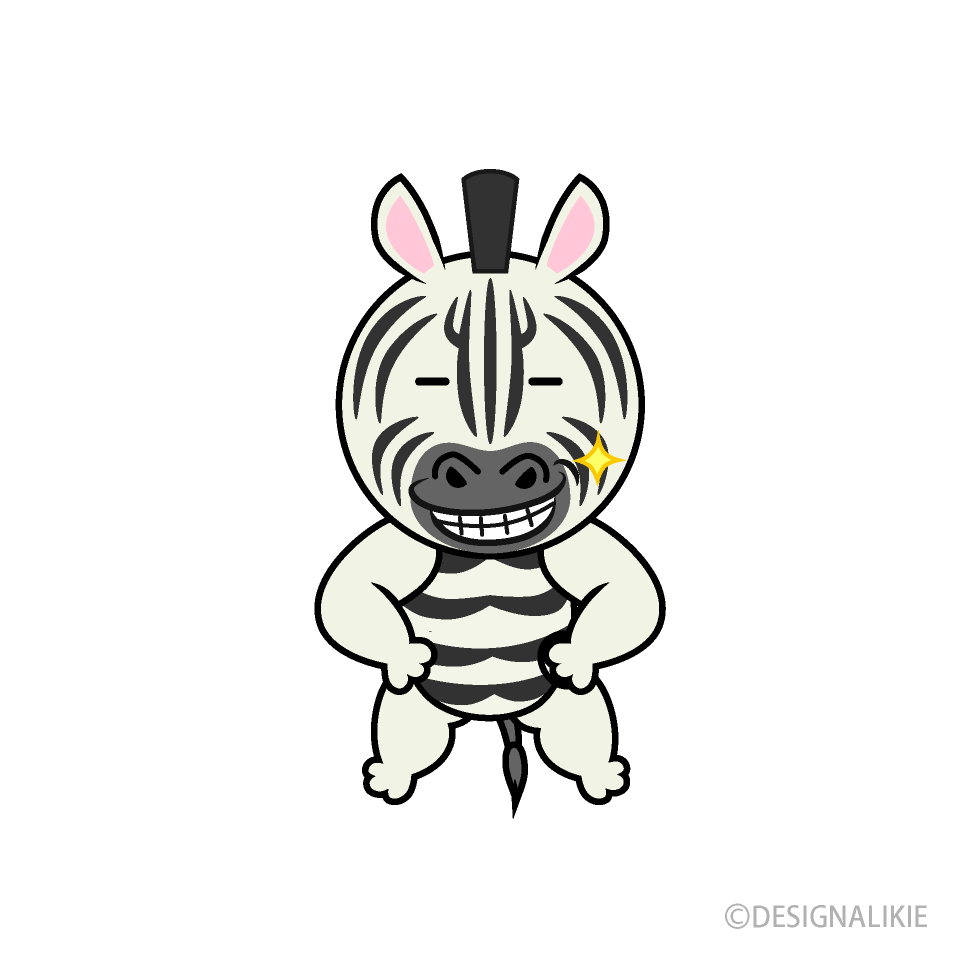 Grinning Zebra