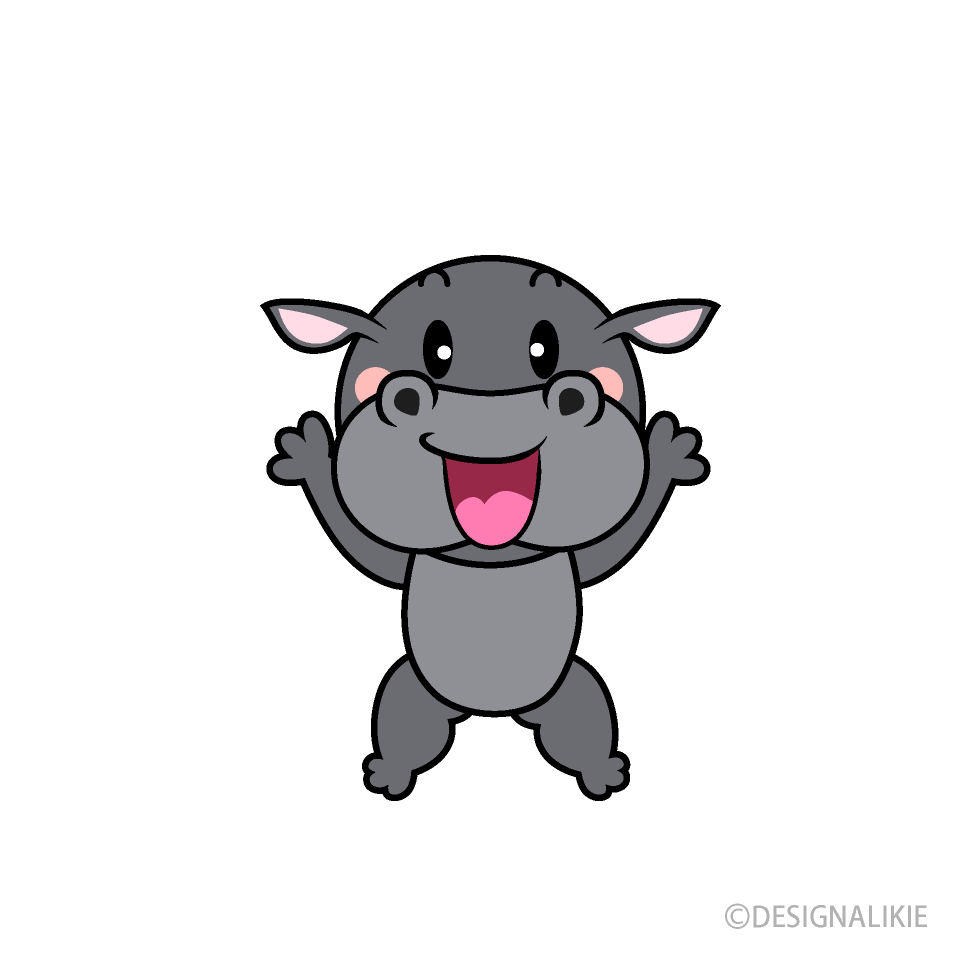 Excited Hippo