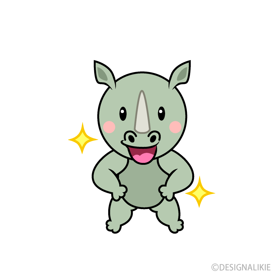 Confident Rhino