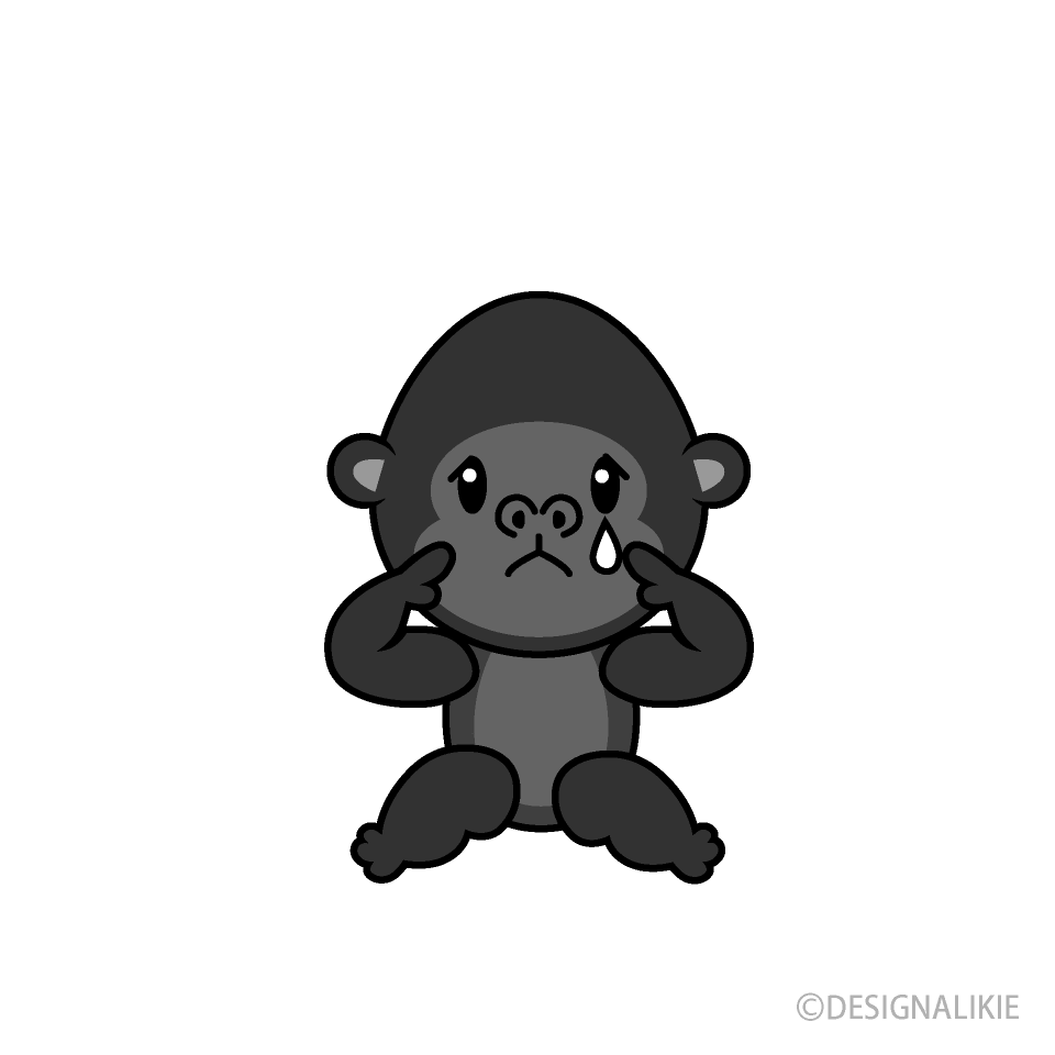 Sad Gorilla