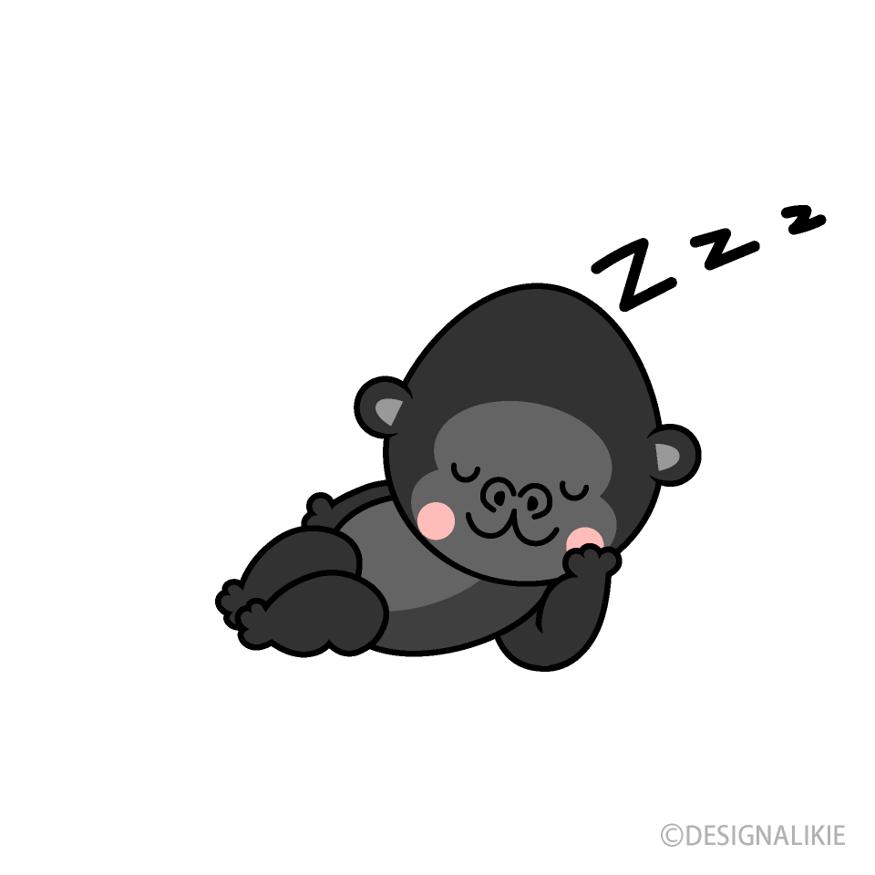 Sleeping Gorilla