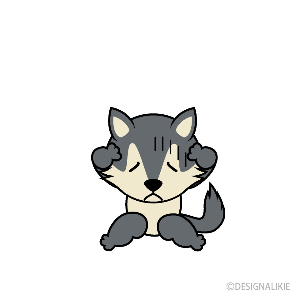 Lobo deprimido