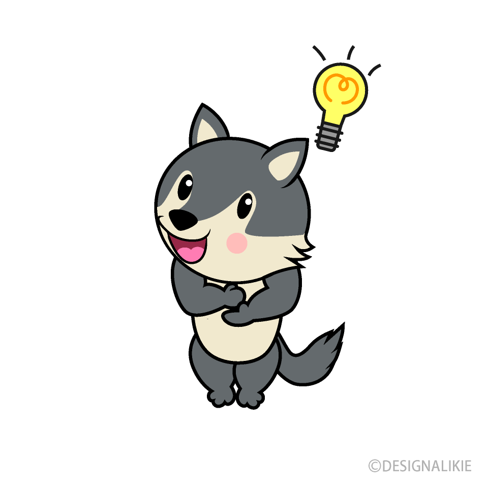 Lightbulb Wolf