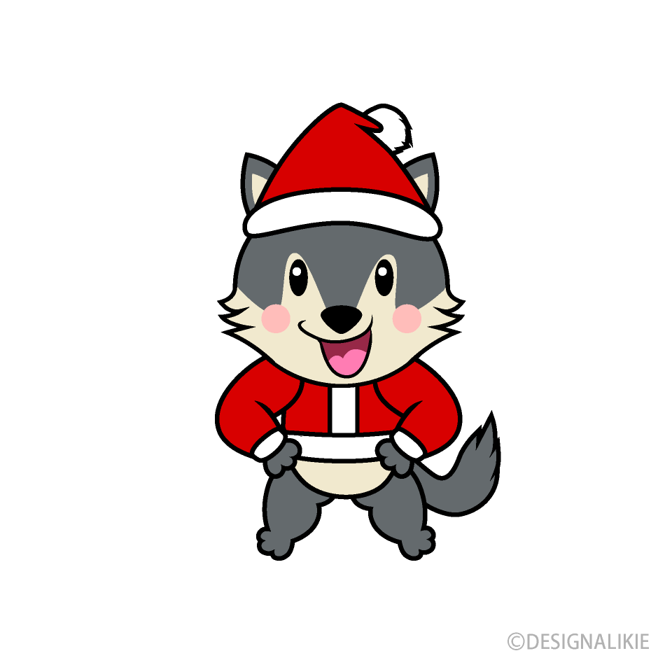 Lobo de navidad